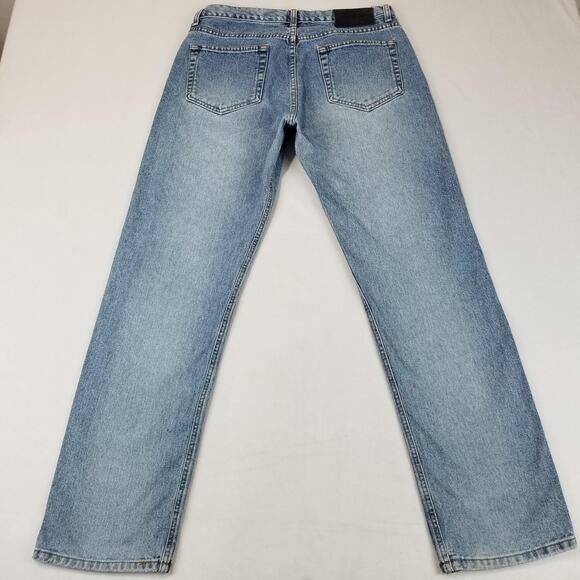 Vintage Calvin Klein Jeans 13 Low Rider Straight Leg Made USA Sandblast - Picture 2 of 13